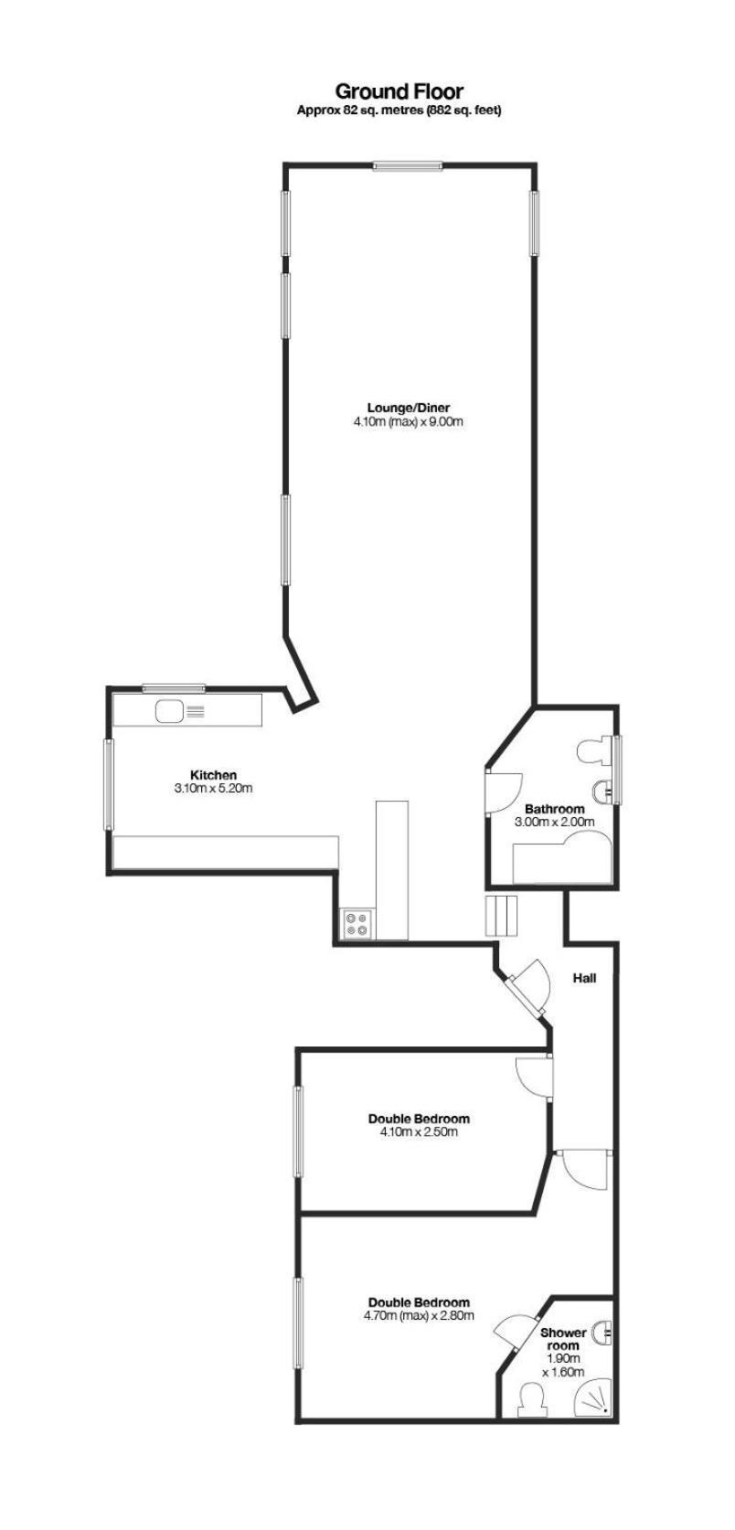 Trevail Penthouse Villa St Ives Exteriör bild